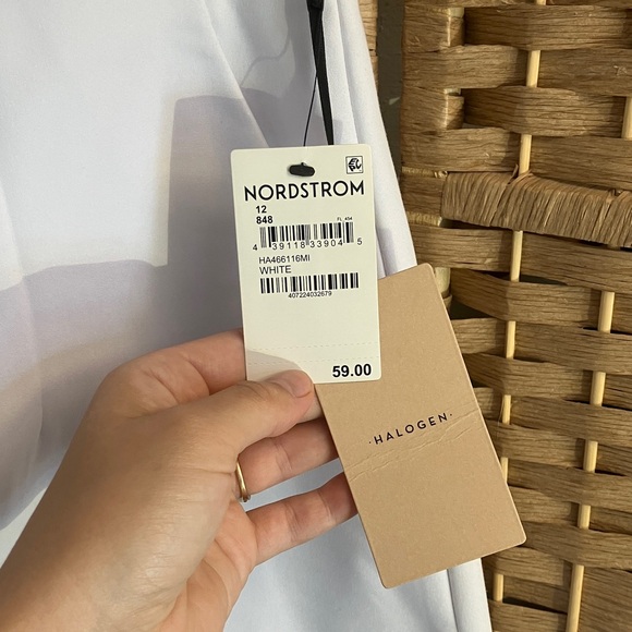 Nordstrom Halogen White Skirt - Picture 4 of 9